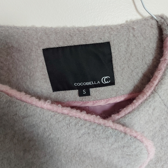 Teddy Wool Sherpa Car Coat - Picture 2 of 5